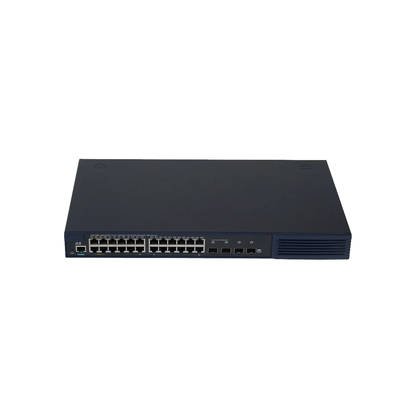 NSComm S2910-24GT4XS-UP-H 24x1G (PoE+) & 4x10G SFP+ HPoE Switch