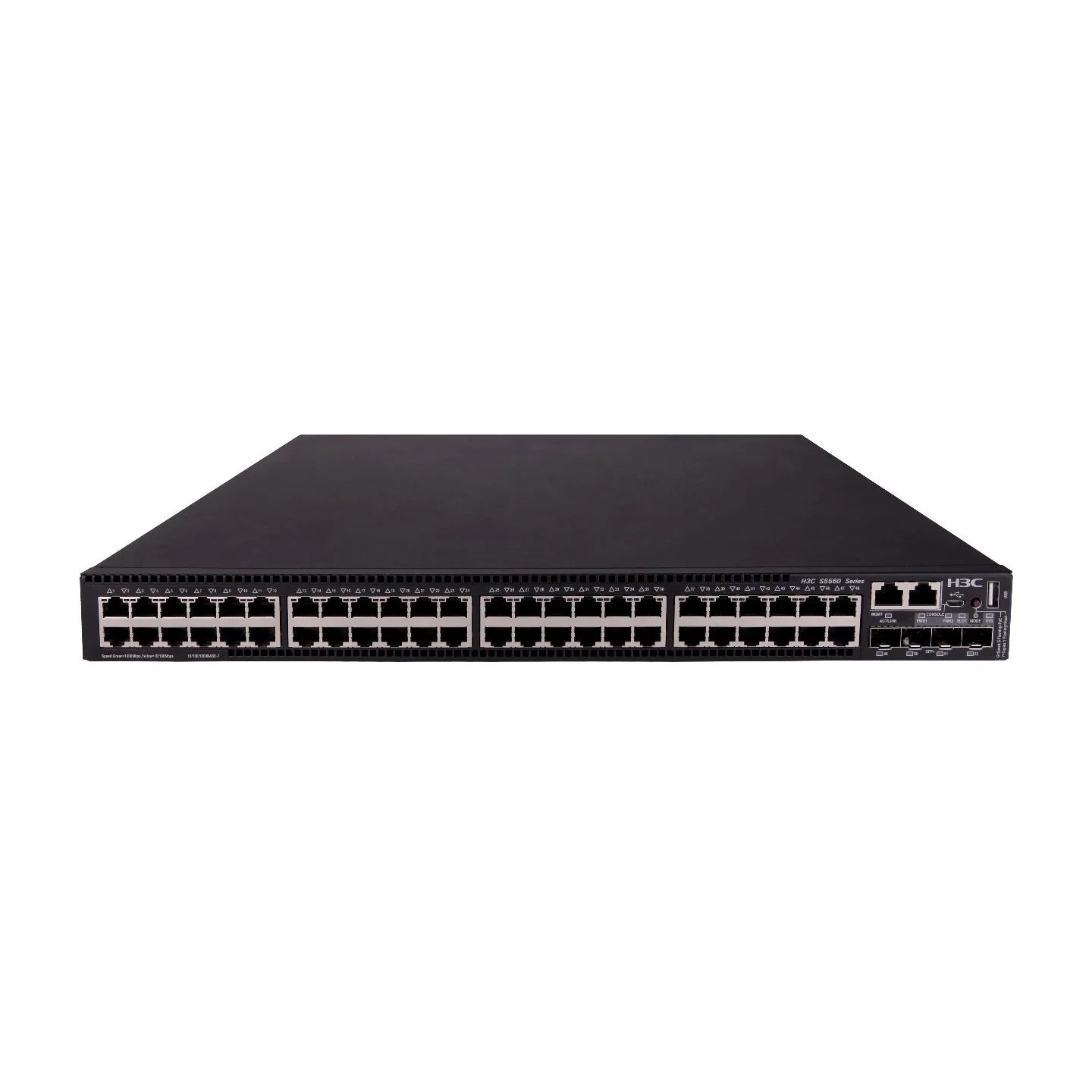 H3C S5560X-54C-PWR-EI 48xGE PoE+ + 4x10G SFP+ High-Density Layer 3 Campus PoE Aggregation Switch