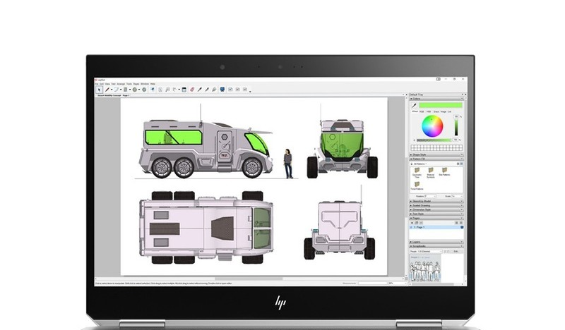 HP ZBook Studio G5(i7 8750H/8GB/256GB+1TB/P600)