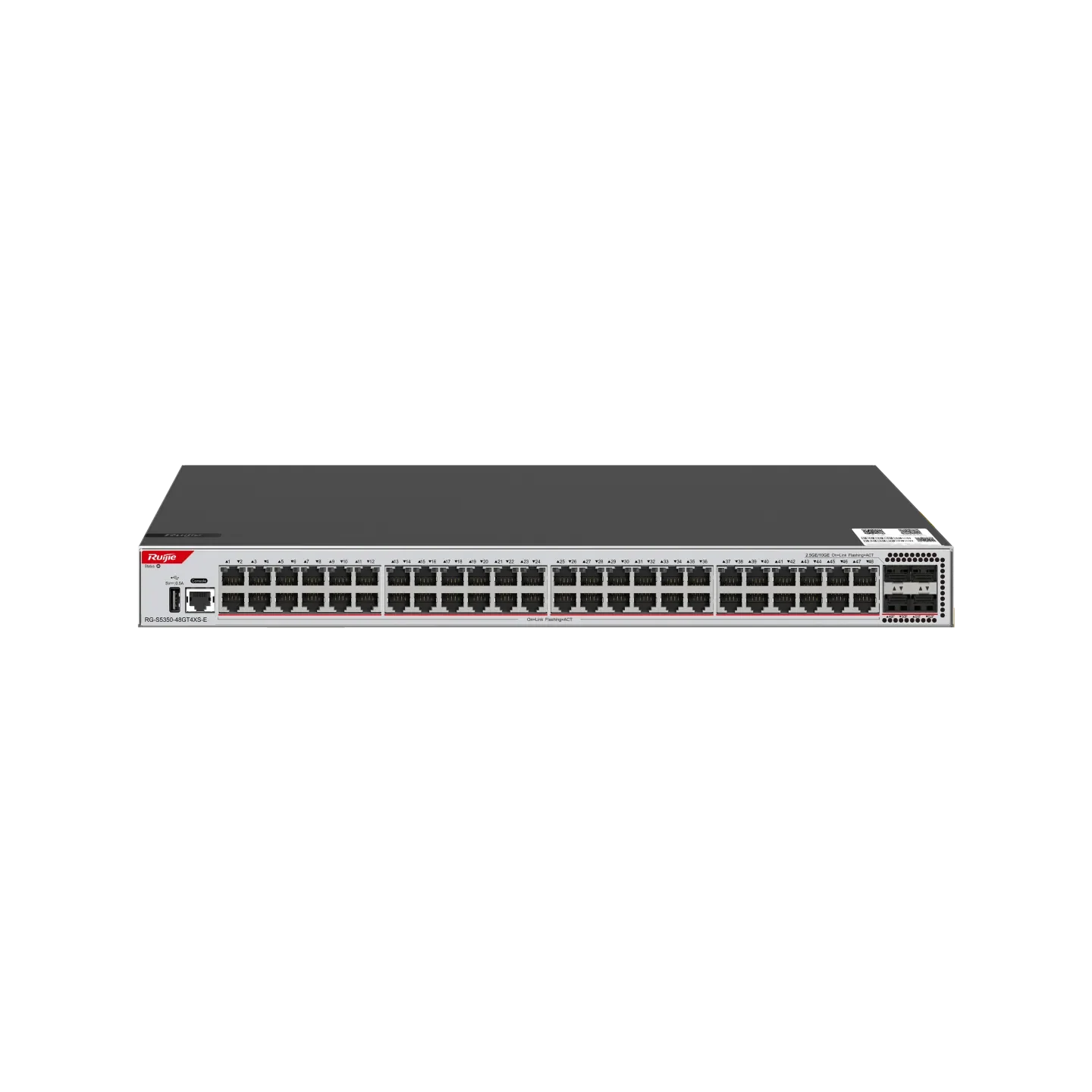 Ruijie RG-S5350-48GT4XS-E 48×Gigabit & 4×10G SFP+ L2+ Switch