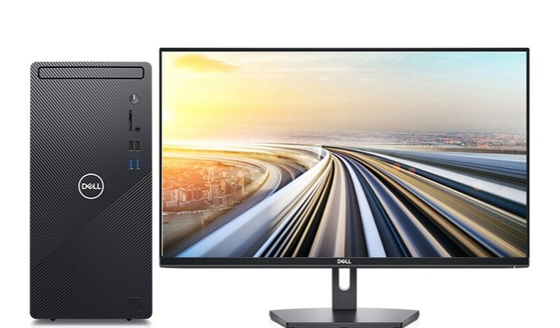 Dell Inspiron 3880(i7 10700F/8GB/512GB/GT730/27LCD)