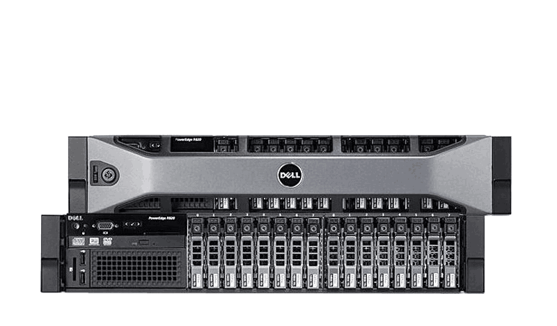 Dell EMC PowerEdge R820 стоечный сервер (Xeon E5-4603*2/8G*6/600GB)