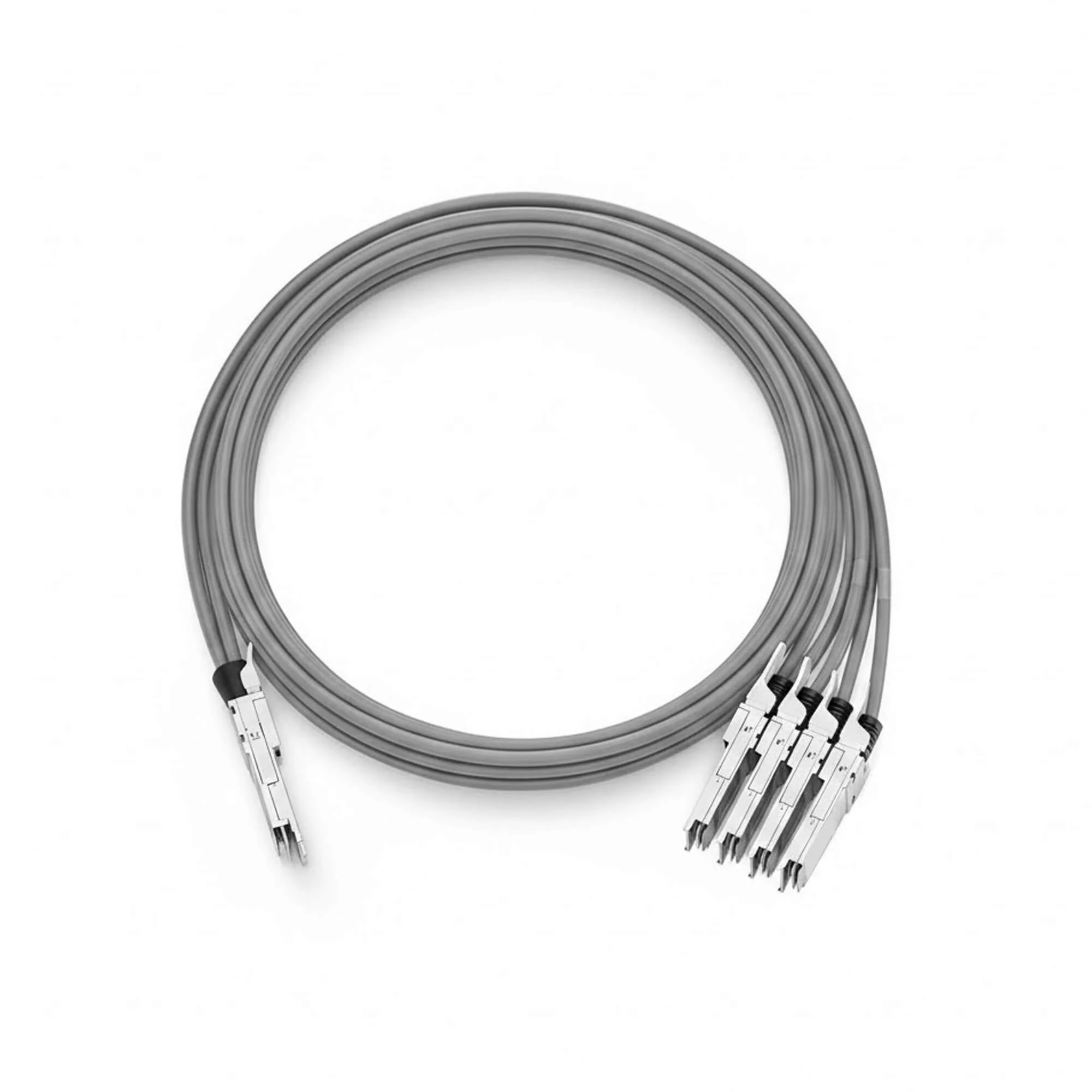 NSComm 400G QSFP-DD to 4 x 100G QSFP56 Active Direct Attach Copper Breakout Cable up to 5m(16ft) — 3m (10ft) / Generic