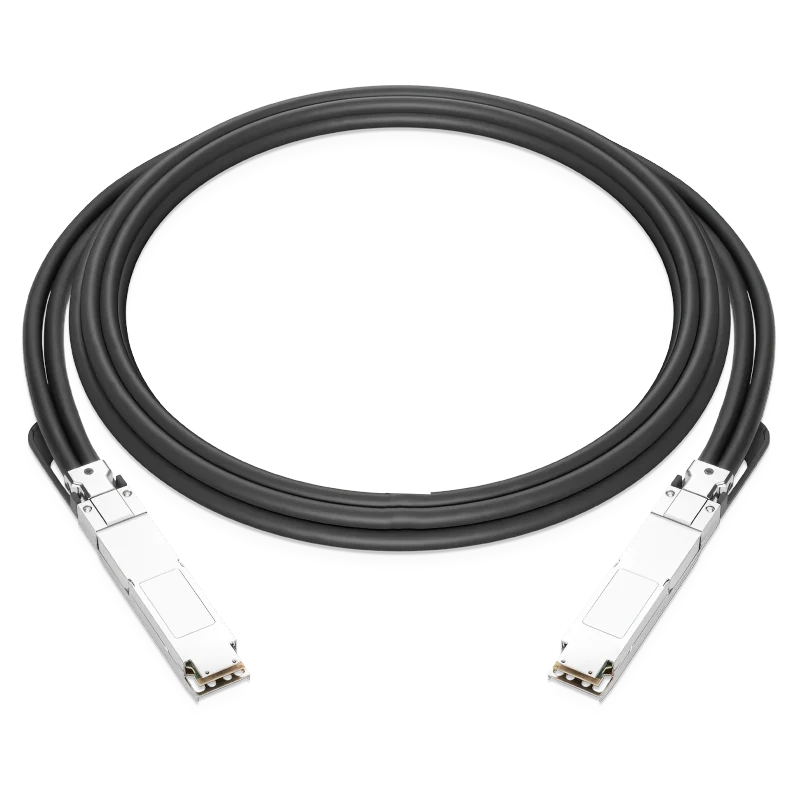 NSComm 800G OSFP to OSFP Direct Attach PVC Copper Cable, up to 3m — 1m (3ft) / Generic
