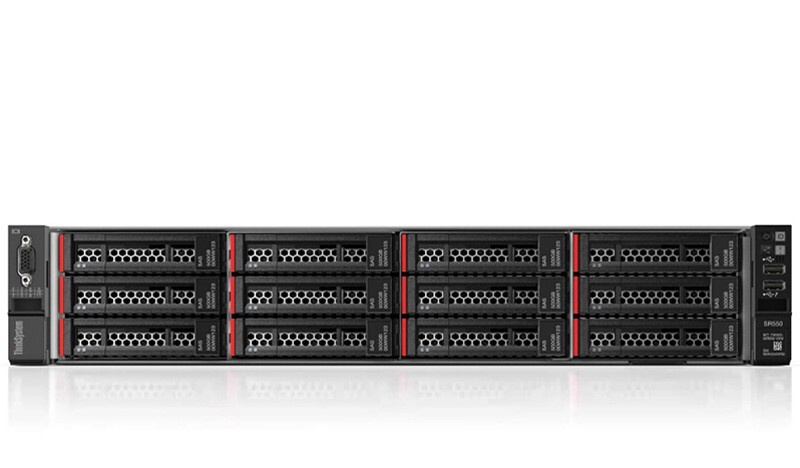 Lenovo ThinkSystem SR550(Xeon Silver 4110*2/16GB*2/600GB*4)