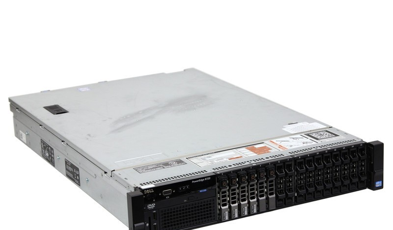 Dell EMC PowerEdge R720 стоечный сервер (Xeon E5-2609/16GB/300GB*2)