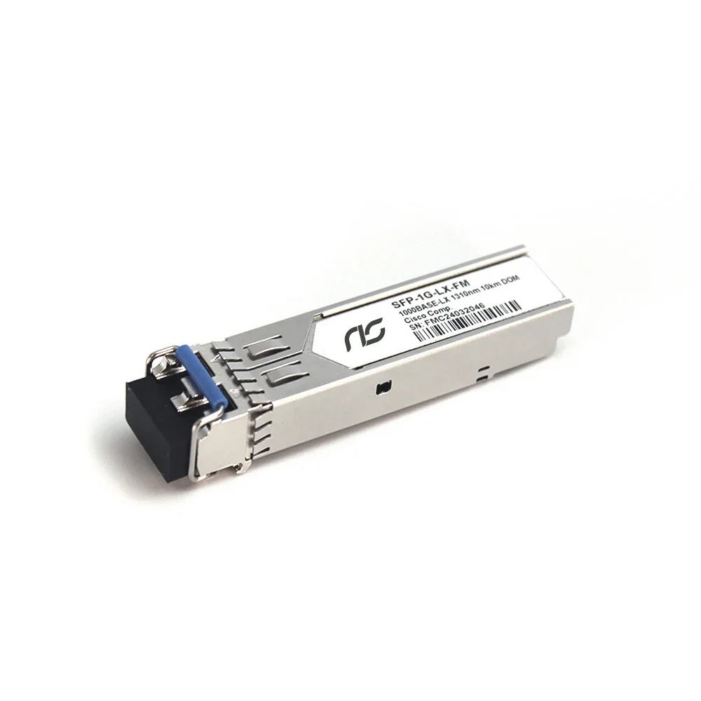 NSComm NS-SFP-1G-LX 1000Base-LX/LH SFP 1310nm 20km Duplex LC SMF DDM Optical Transceiver Module — Generic
