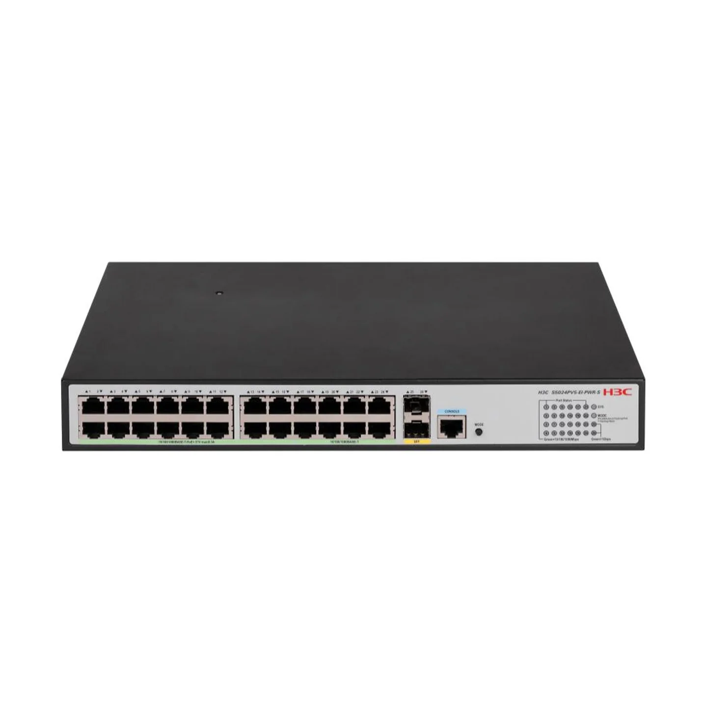 H3C S5024PV5-EI-PWR-S 24-Port PoE+ Gigabit Access Switch for SMB/Campus