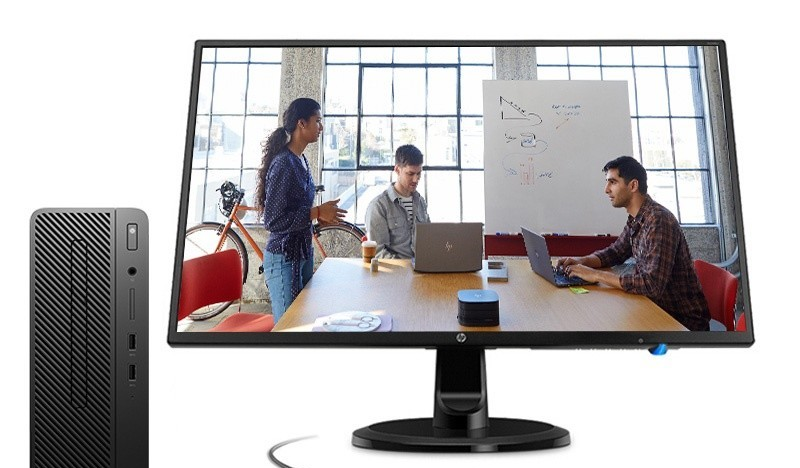 HP 280 G3 SFF(i5 8500/4GB/128GB+1TB/23.8LCD)