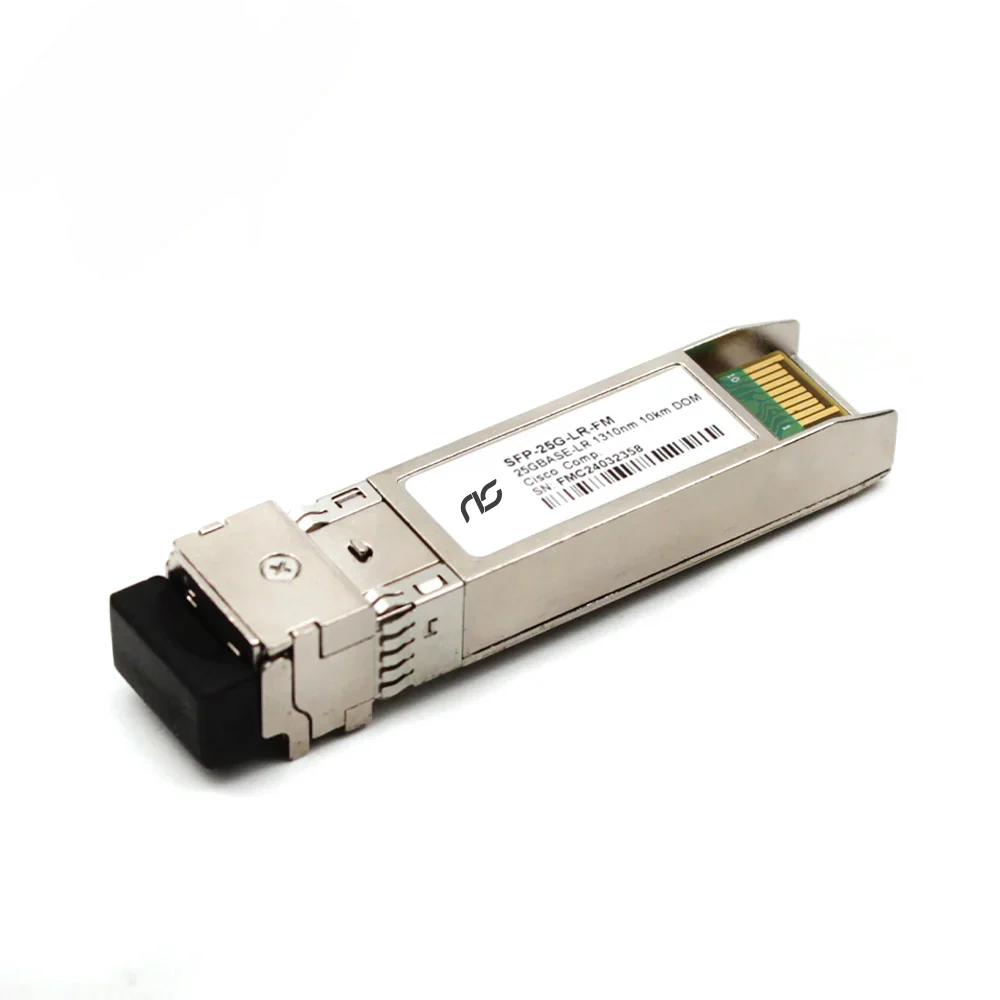 NSComm NS-SFP-25G-LR 25G Base-LR SFP28 1310nm 10km LC SMF DOM Optical Transceiver Module — Generic