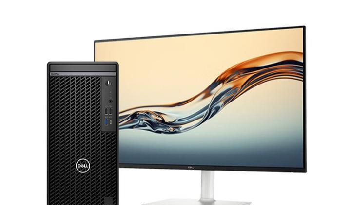 Dell Optiplex Tower 7020 12 поколение Core (i5 12500/32GB/512G+2T HDD /RX550 дискретная графика /27 дюйма 2K экран высокого разрешения)