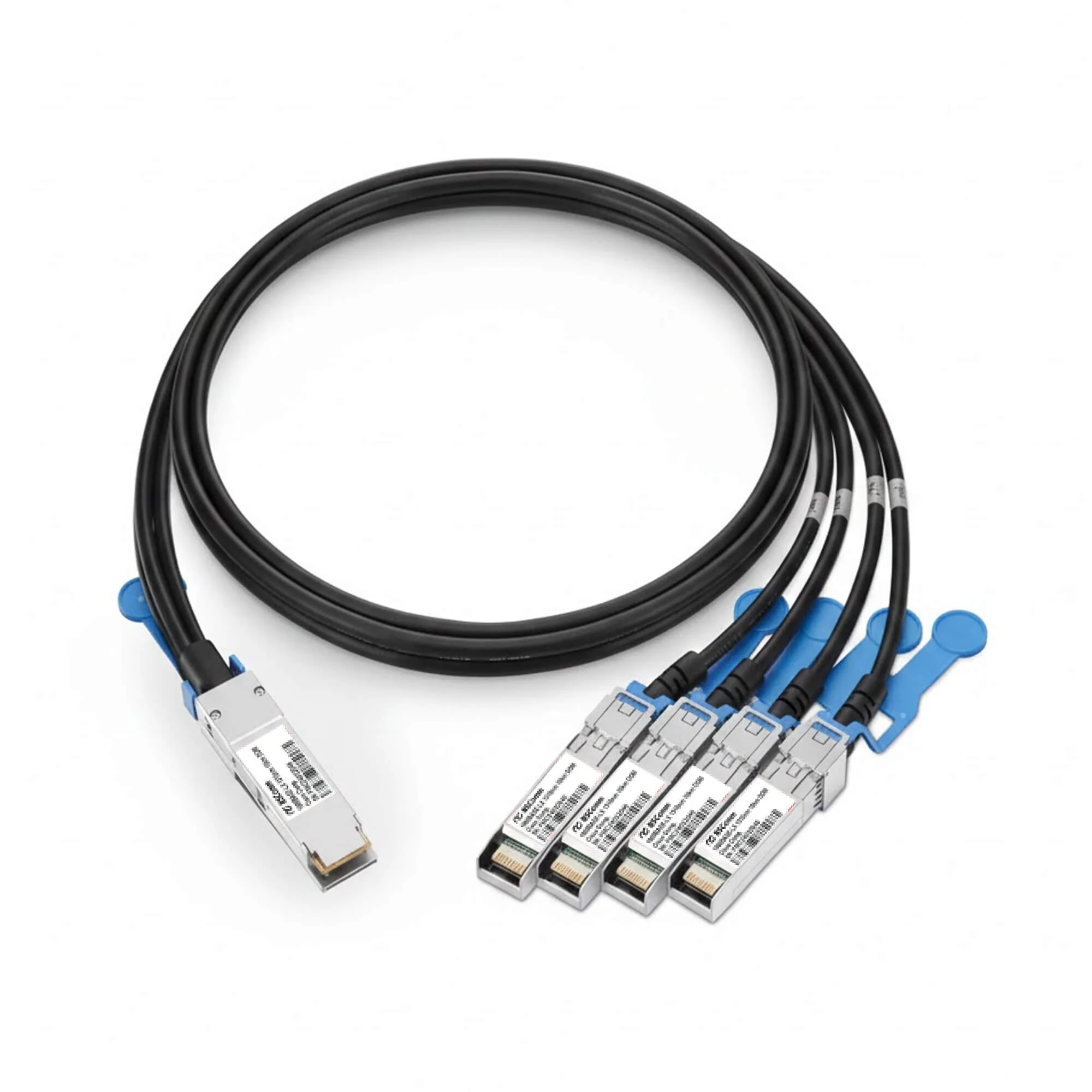 NSComm 100G QSFP28 to 4 x 25G SFP28 Ethernet Active Direct Attach Copper Breakout Cable up to 9m(29ft) — 5m (16ft) / Arista