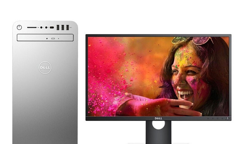 Dell XPS 8930(i7 8700/16GB/256GB+2TB/8G дискретная графика /23LCD)