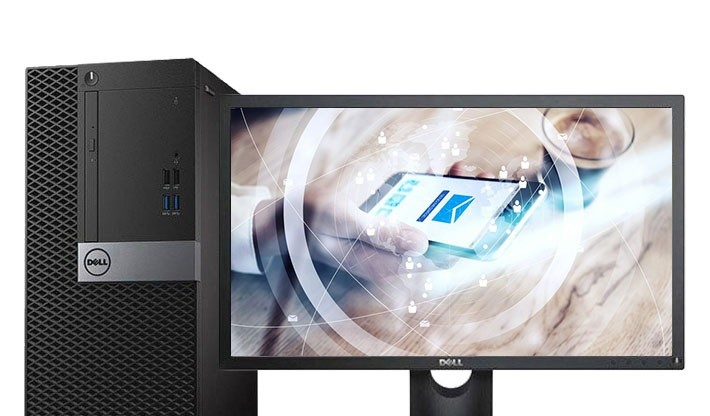 Dell OptiPlex 3050MT(i5 7500/16GB/128GB+1TB/ встроенная графика /21.5LCD)