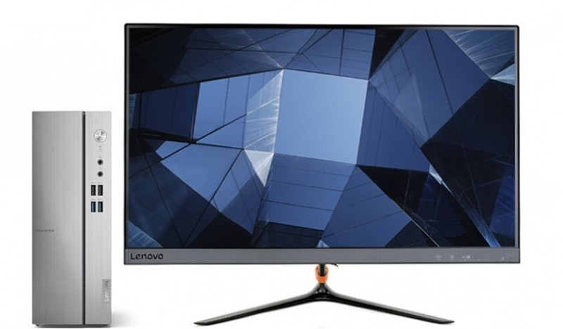 Lenovo IdeaCentre Tianyi 510S(i3 9100/4GB/128GB+1TB/ встроенная графика /23LCD)