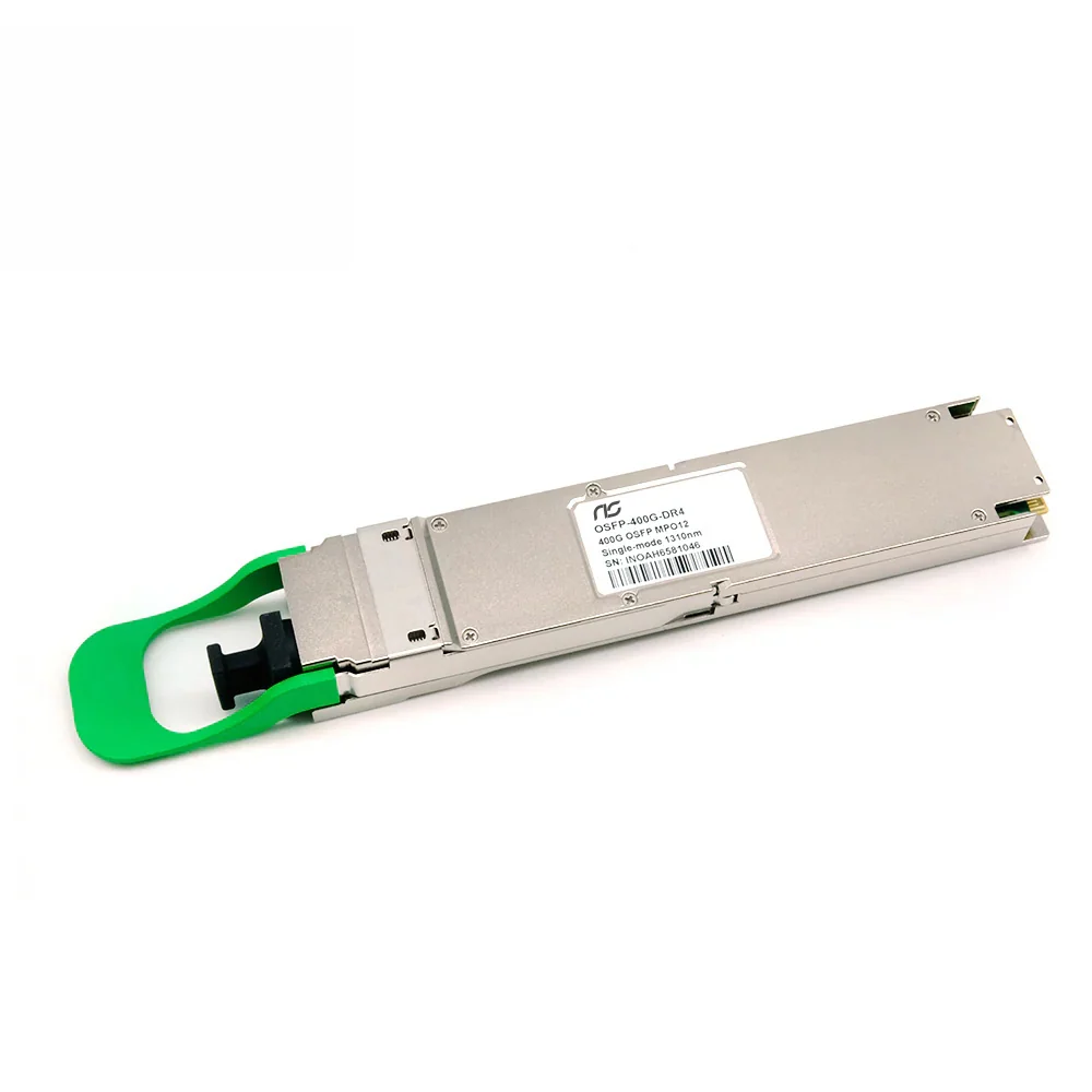 NSComm NS-OSFP-400G-DR4 400G Base-DR4 OSFP Finned Top PAM4 1310nm MTP/MPO-12 500m SMF FEC Optical Transceiver Module — Generic