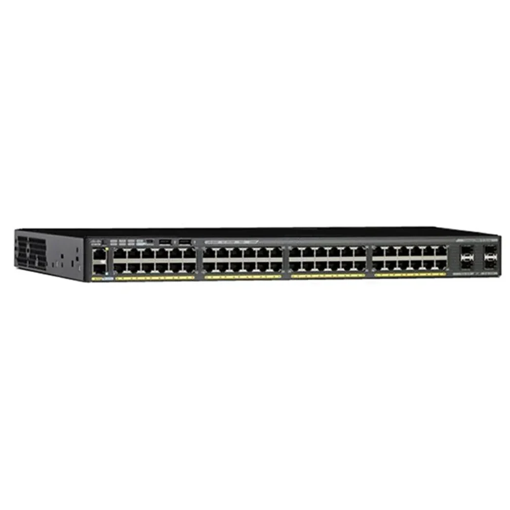 Cisco Catalyst 2960X-48TD-L 48-Port Gigabit Switch 2×10G SFP+ Uplinks