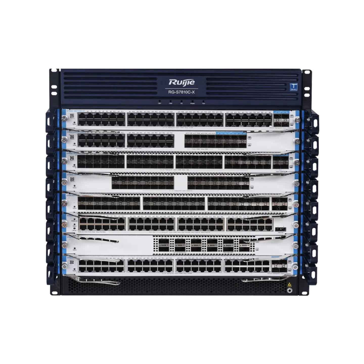 Ruijie RG-S7810C-X 10-Slot 19.2Tbps Modular Campus Core Switch(Chassis)
