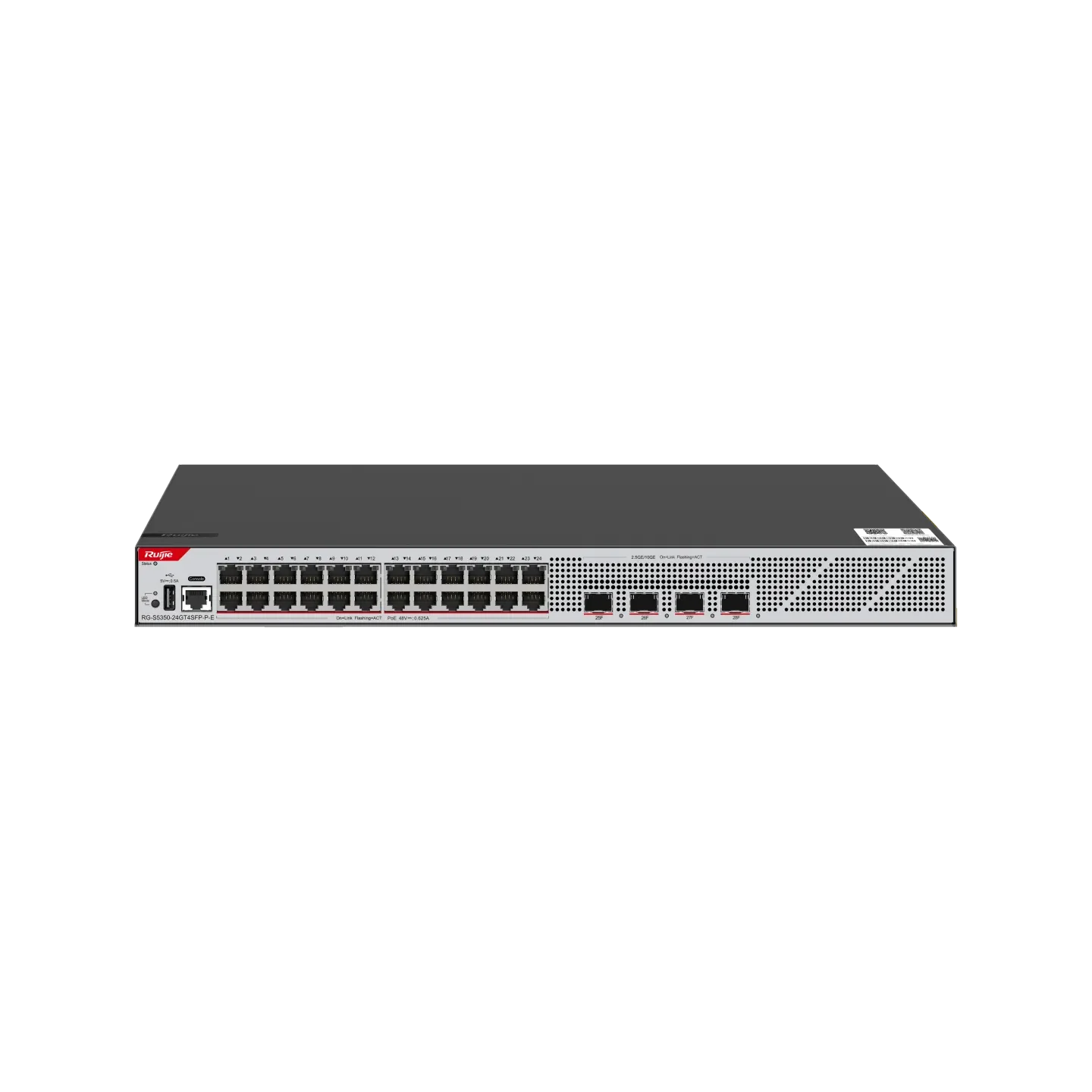Ruijie RG-S5350-24GT4SFP-P-E 24×Gigabit PoE+ & 4×1G SFP L2+ Switch