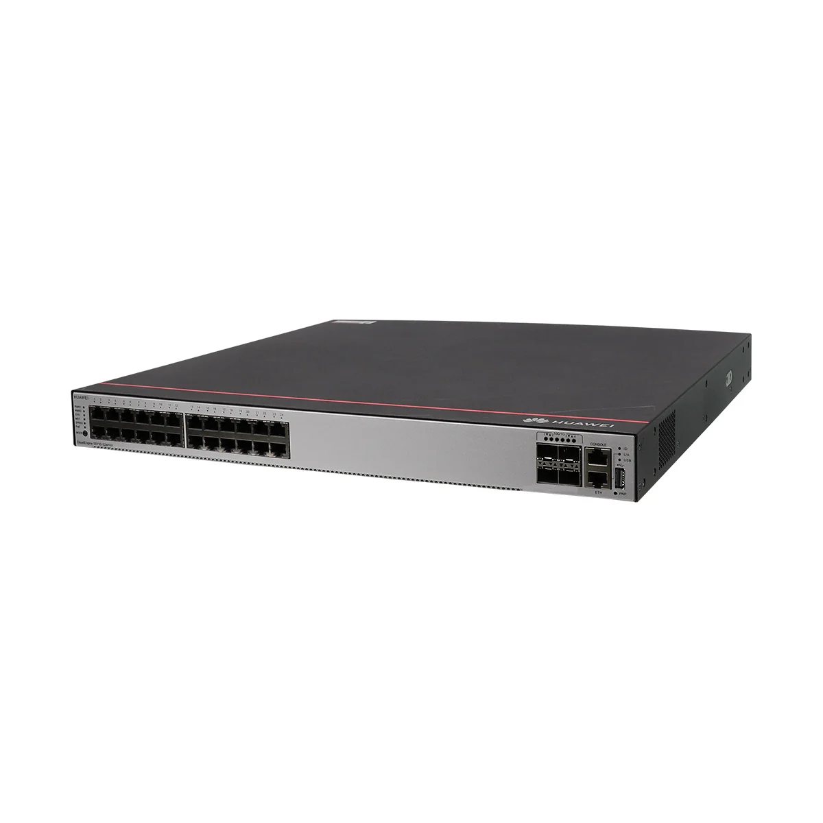 Huawei CloudEngine S5735-S24P4X PoE+ Layer 3 Managed Switch with 4 x 10G SFP+ Uplinks, 1600W PoE Budget — Pre-Order (Ships in 40 Days)
