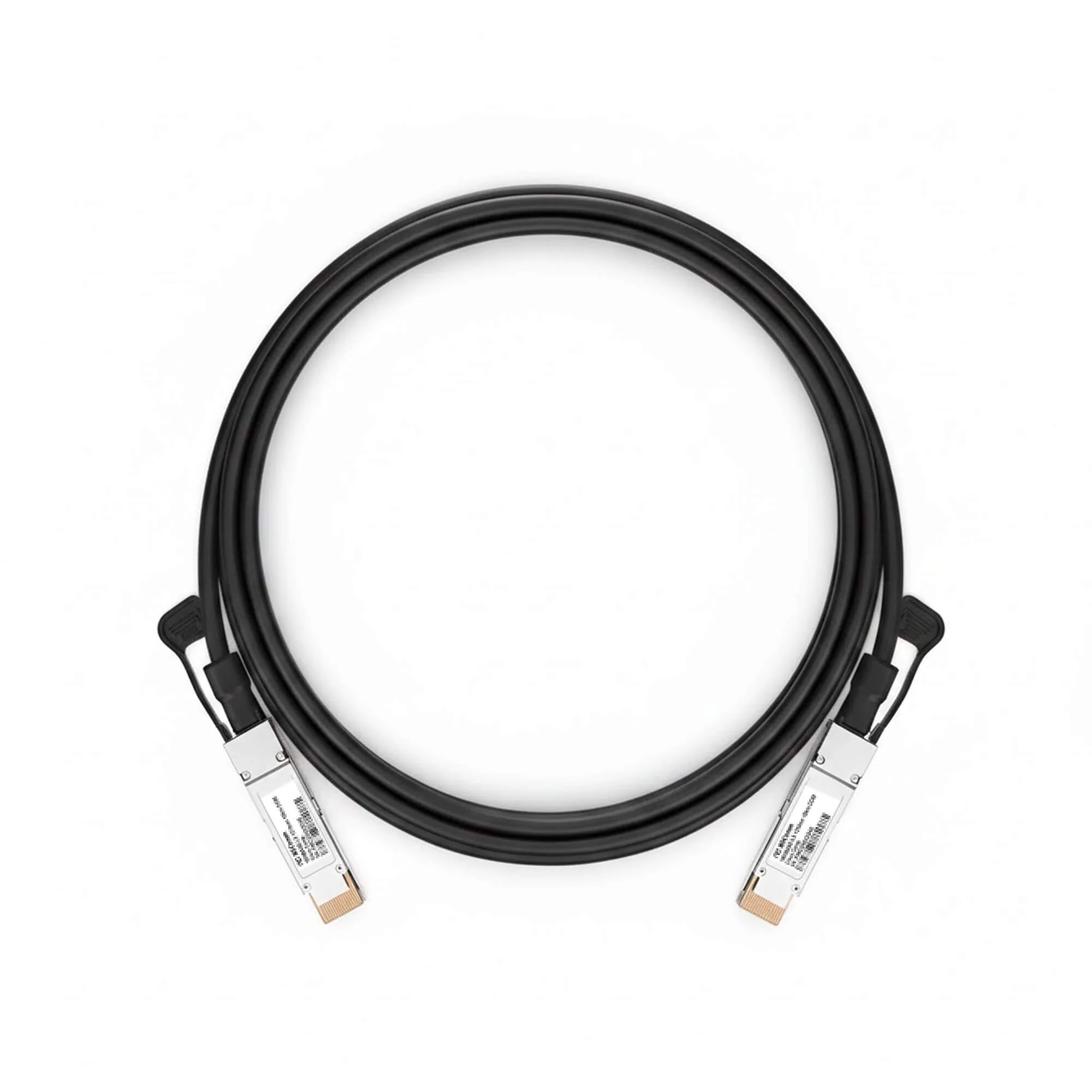 NSComm 400G QSFP-DD Active Direct Attach Copper Twinax Cable up to 5m(16ft) — 1m (3ft) / Generic