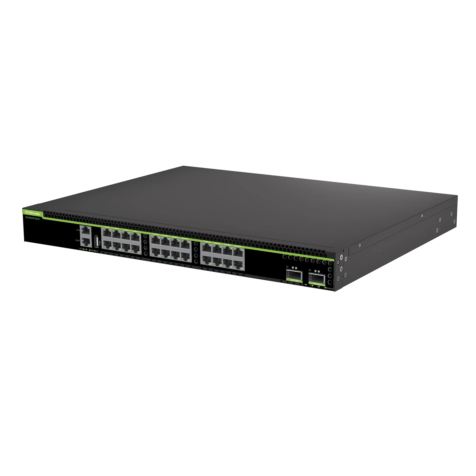 NSComm S5624P-2Z-EI 24 x 100M/1G/2.5G/5G/10G PoE++ Base-T L3 Managed Switch