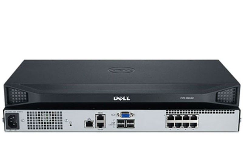 Dell консольный коммутатор (KVM 1081AD)