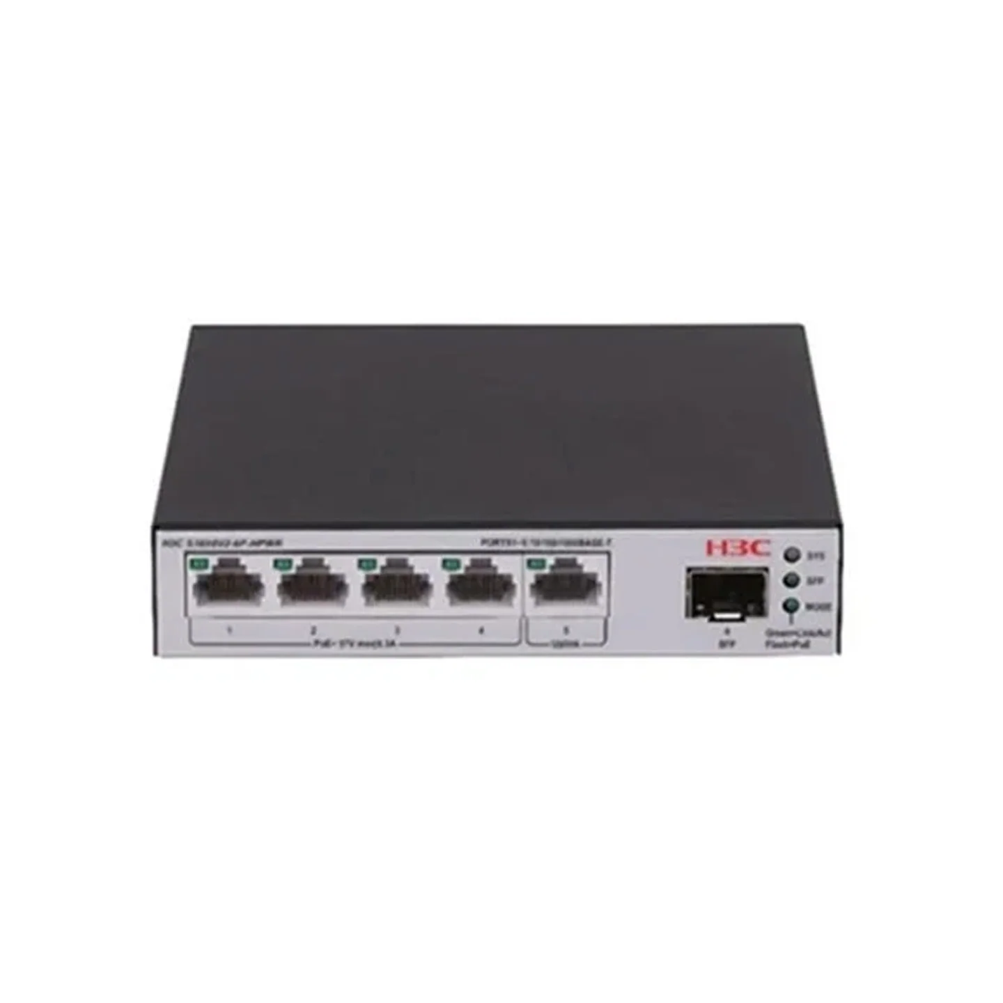 H3C S1600V2-6P 5xGE + 1xSFP Web-Managed SMB Gigabit Switch