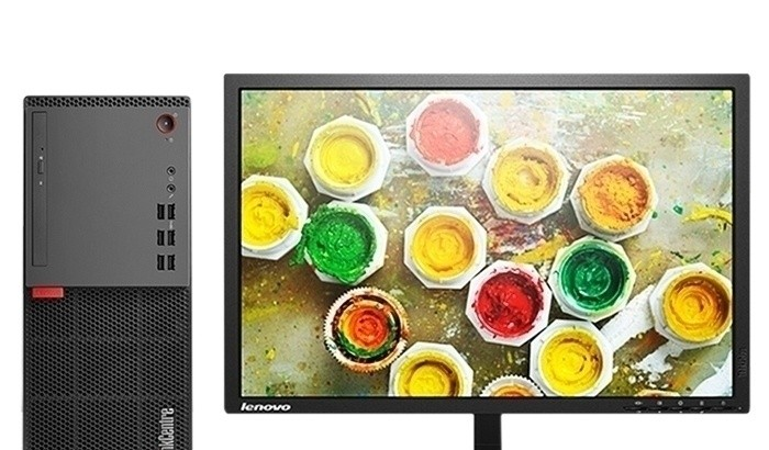 Lenovo ThinkCentre E76(i5 8400/4GB/1TB/ встроенная графика /23LCD)