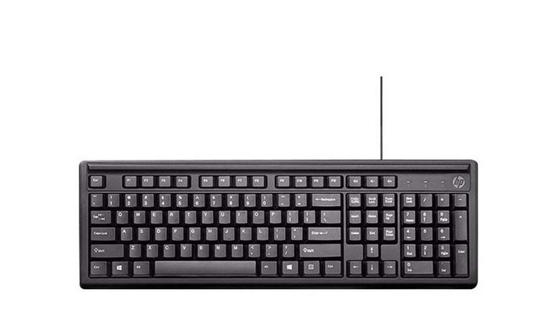HP K100 проводная клавиатура