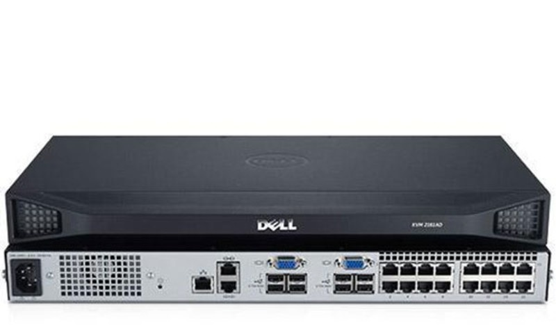 Dell консольный коммутатор (KVM 2161AD)