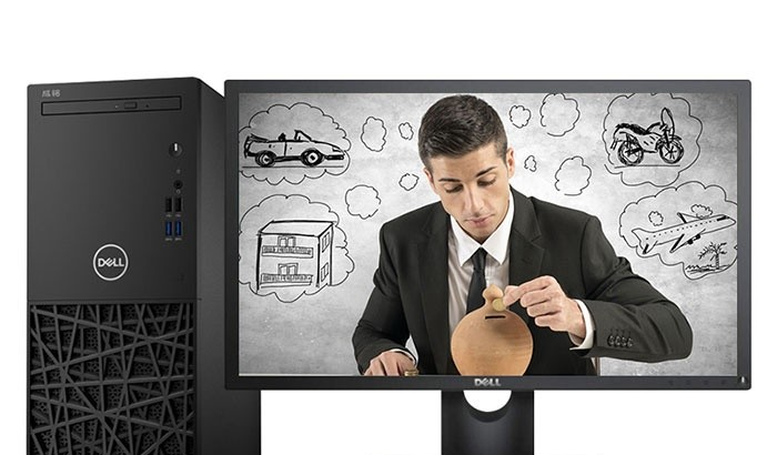 Dell Chengming 3980MT(i5 8500/4GB/1TB/DVD/ встроенная графика 23.8LCD)