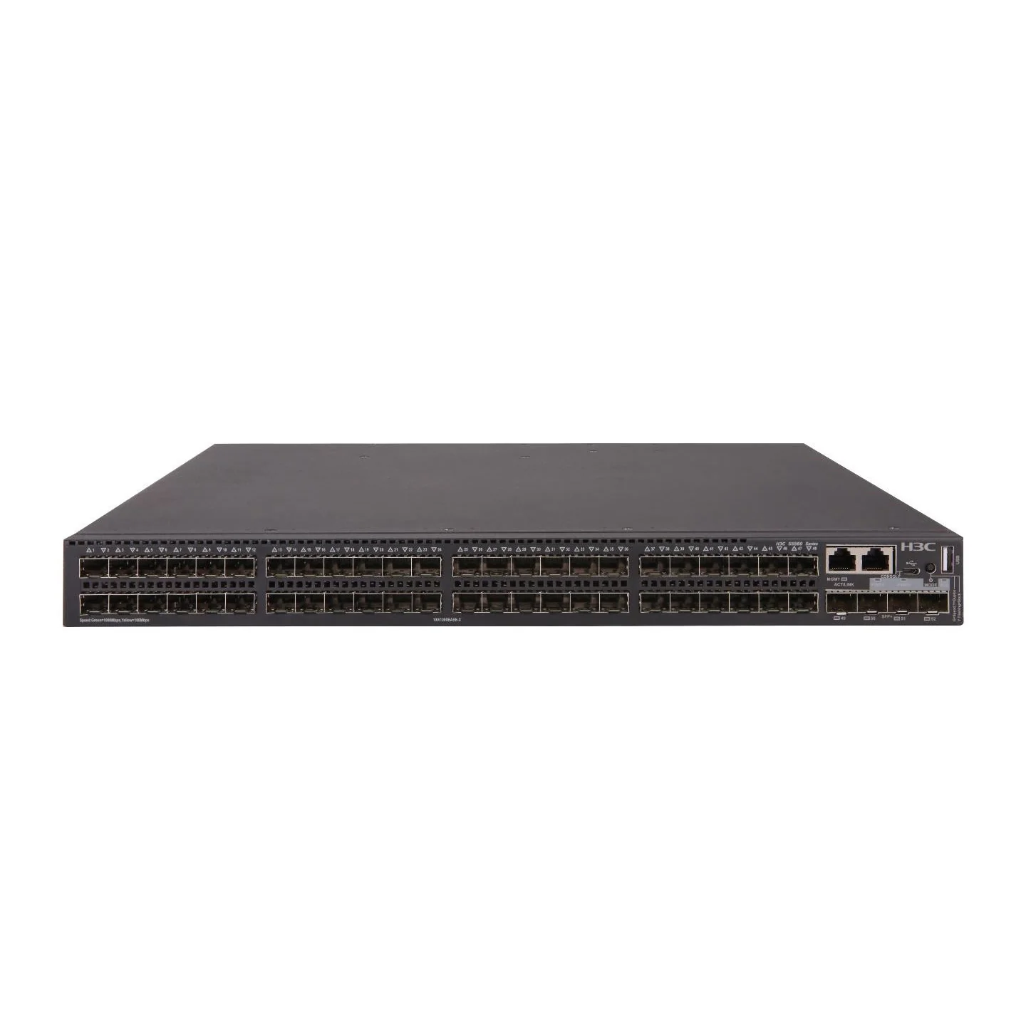 H3C S5560X-54F-EI 48xSFP + 4x10G SFP+ High-Density Layer 3 Fiber Aggregation Switch