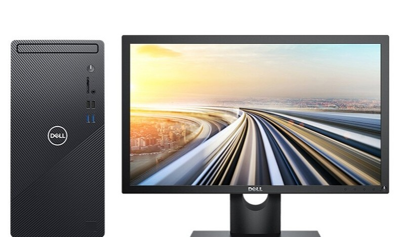 Dell Inspiron 3880(i3 10100/8GB/256GB+1TB/ встроенная графика /21.5LCD)
