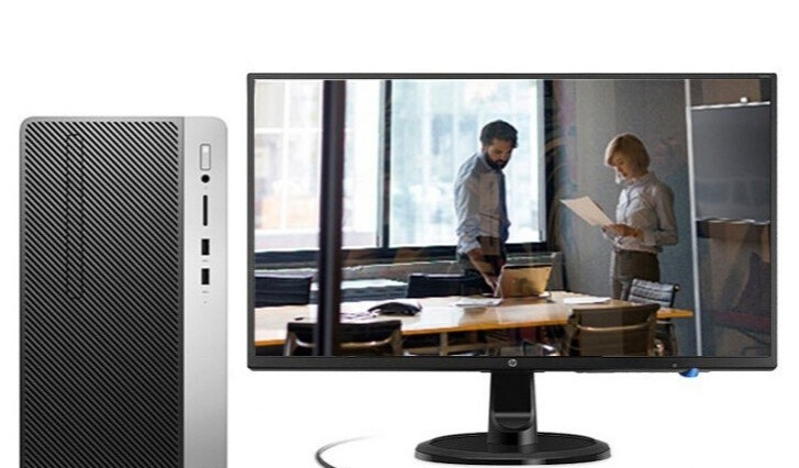 HP EliteDesk 800 G5 TWR(i5 9500/4GB/1TB/ встроенная графика /21.5LCD)