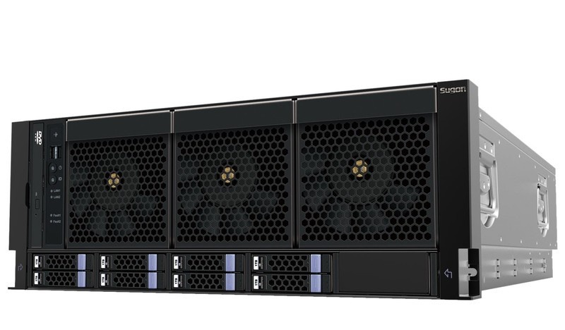 Sugon Tiankuo I840-G10((Xeon E5-4607*4/3*8GB/2*300GB/SAS карта)