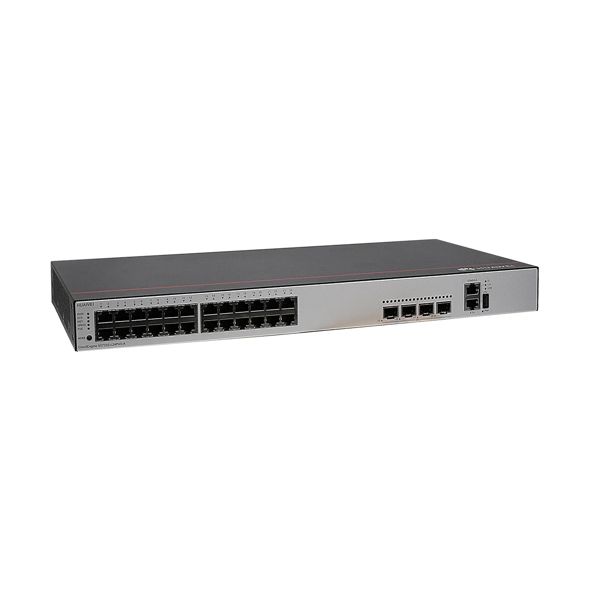 Huawei CloudEngine S5735-L24P4S-A 24-Port Gigabit Layer 2+ Managed PoE+ Switch with 4GE SFP Uplinks — Pre-Order (Ships in 40 Days)