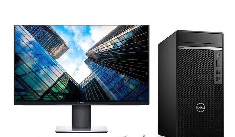 Dell OptiPlex 5080MT(i7 10700/16GB/256GB+1TB/2G дискретная графика /23.8 дюйма)