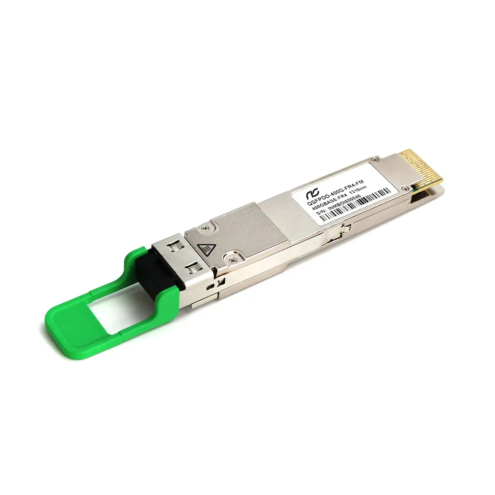 NSComm NS-QSFP-DD-400G-FR4-S 400G Base-FR4 QSFP-DD PAM4 CWDM4 1310nm 2km Duplex LC SMF FEC Optical Transceiver Module — Generic