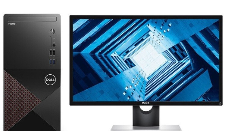 Dell Vostro Vostro 3881(i3 10100/8GB/256GB+1TB/ встроенная графика /23.6LCD)