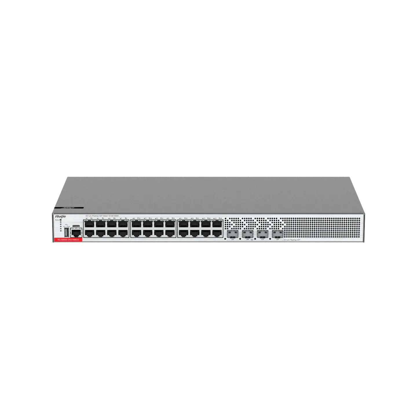 Ruijie RG-S5000-24GT4MS-E 24×1G & 4×2.5G SFP Layer 2+ Switch