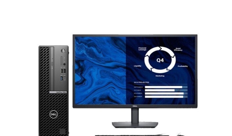Dell OptiPlex 7000 SFF(i7 12700/16GB/256GB+1TB/ встроенная графика /27 дюйма)