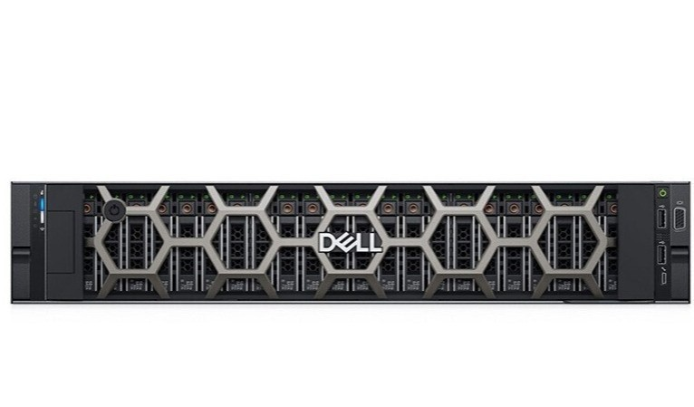 Dell EMC PowerEdge R750 стоечный сервер (Xeon Gold 6330*2/16GB/4TB*3/H745)