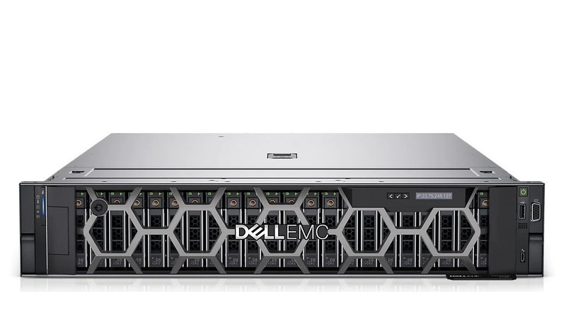 Dell EMC PowerEdge R750 стоечный сервер (Xeon Gold 6330*2/32GB*2/900GB*2)
