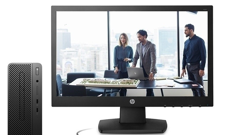 HP 280 G3 SFF(i5 8500/4GB/128GB+1TB/21.5LCD)