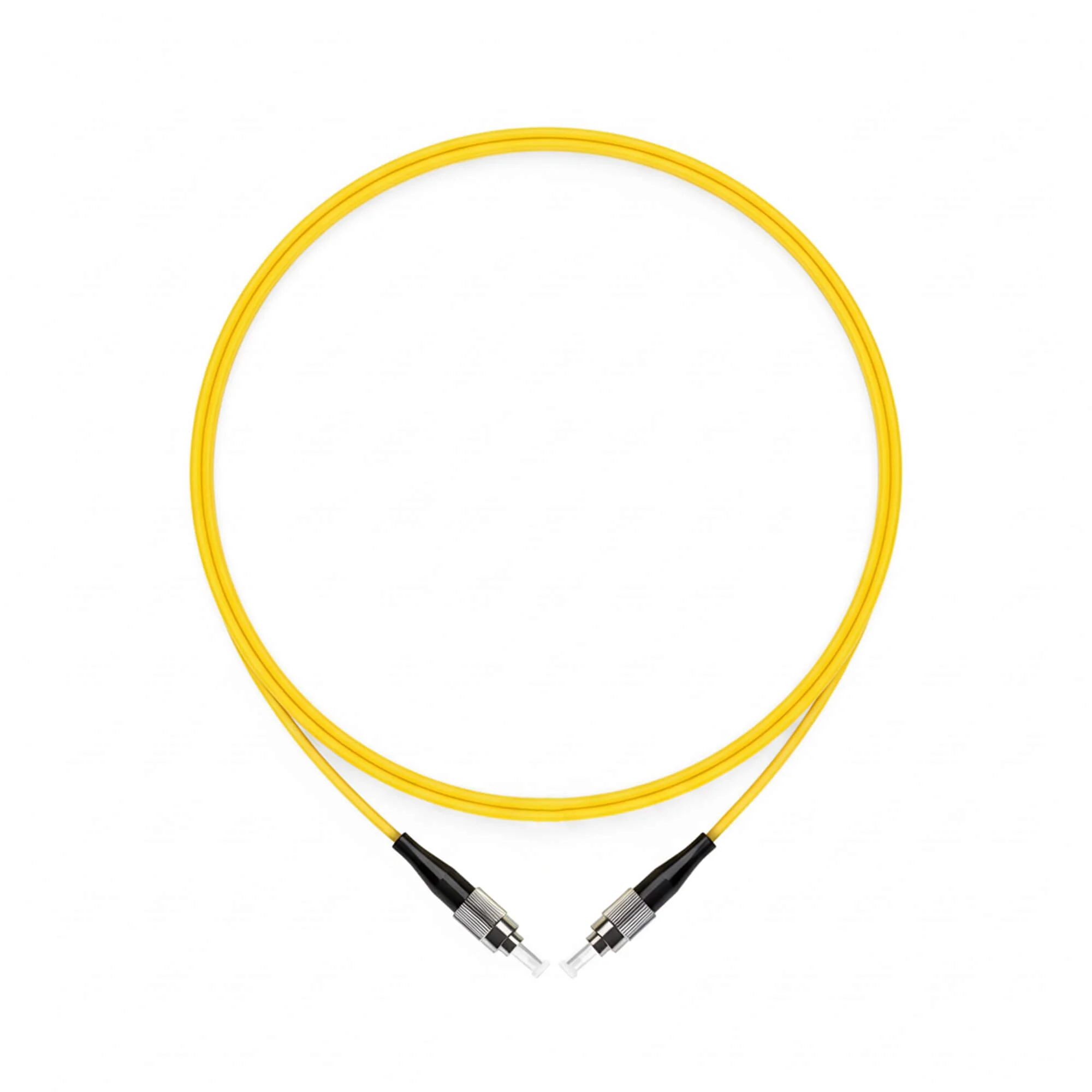 NSComm FC UPC to FC UPC Simplex Single Mode Fiber Patch Cable, 1 Fiber, 2.0mm OFNR