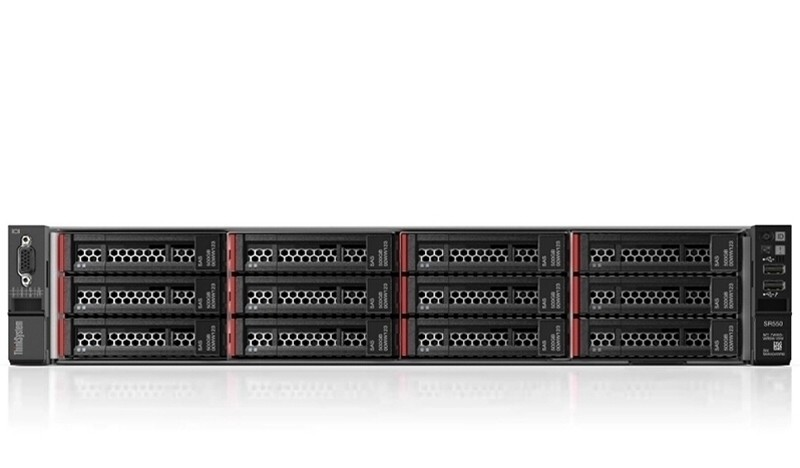 Lenovo ThinkSystem SR550(Xeon Bronze 3104/16GB*2/300GB*3)