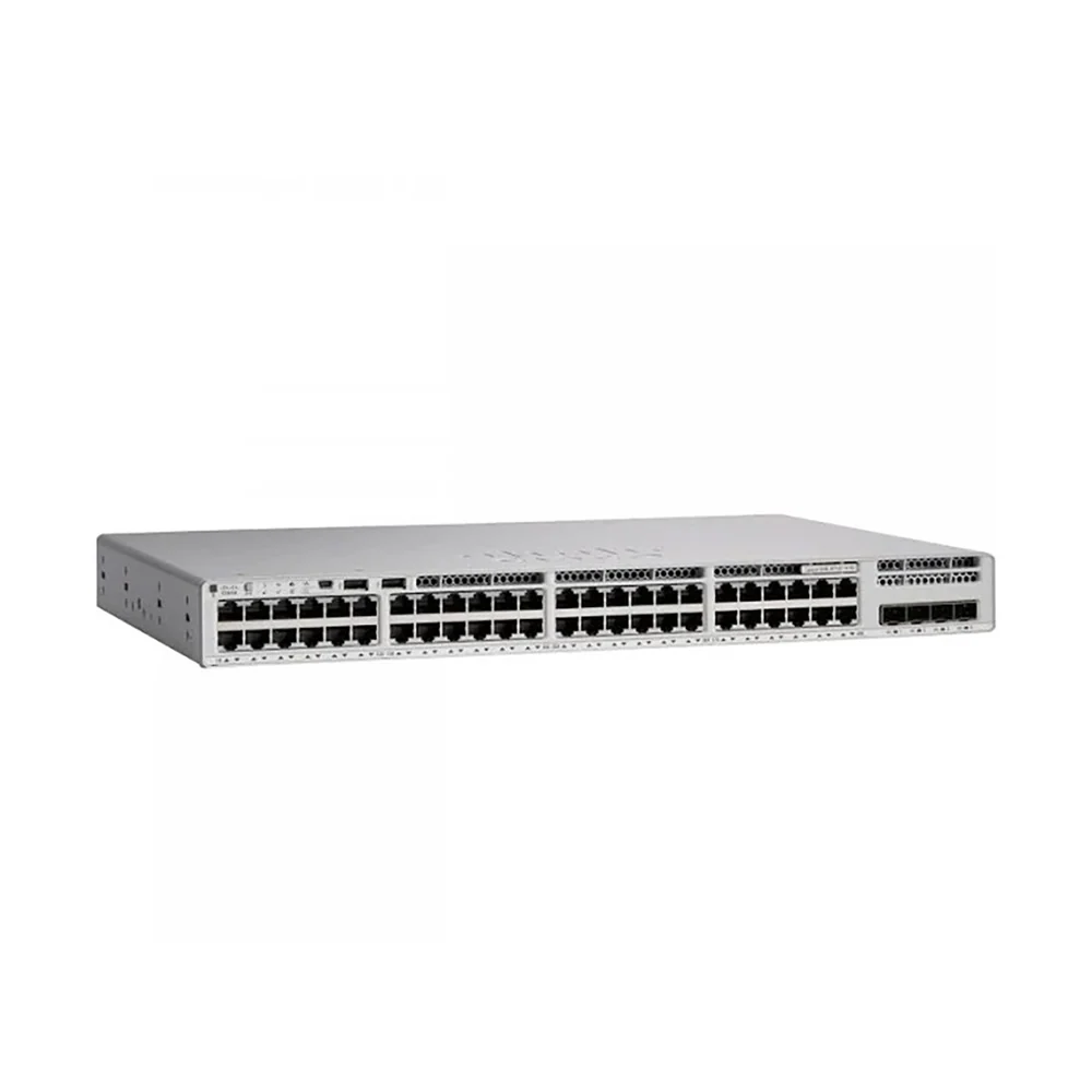 Cisco Catalyst C9200-48T 48-Port Gigabit Enterprise Access Switch | Modular Uplink | StackWise-160 | Network Essentials & Advantage — Advantage