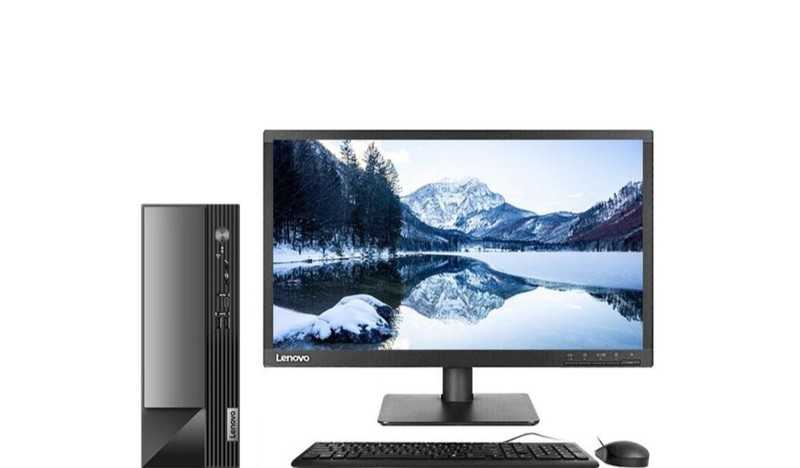 Lenovo специальная конфигурация Win7 профессиональная редакция малый корпус (i3 10100/4G/128G+1T/ без оптического привода /W7/19.5 дюйма, монитор)