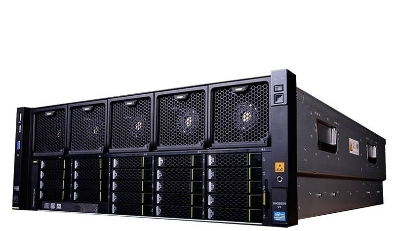 Huawei FusionServer RH5885 V3(Xeon E7-4820 v4*2/16GB*2/600GB/23 отсеков для накопителей)